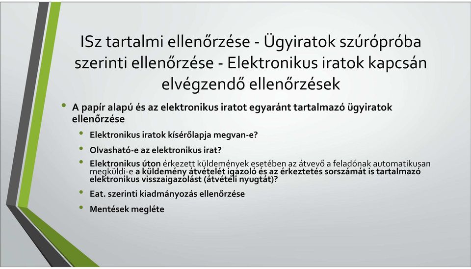 Olvasható-e az elektronikus irat?