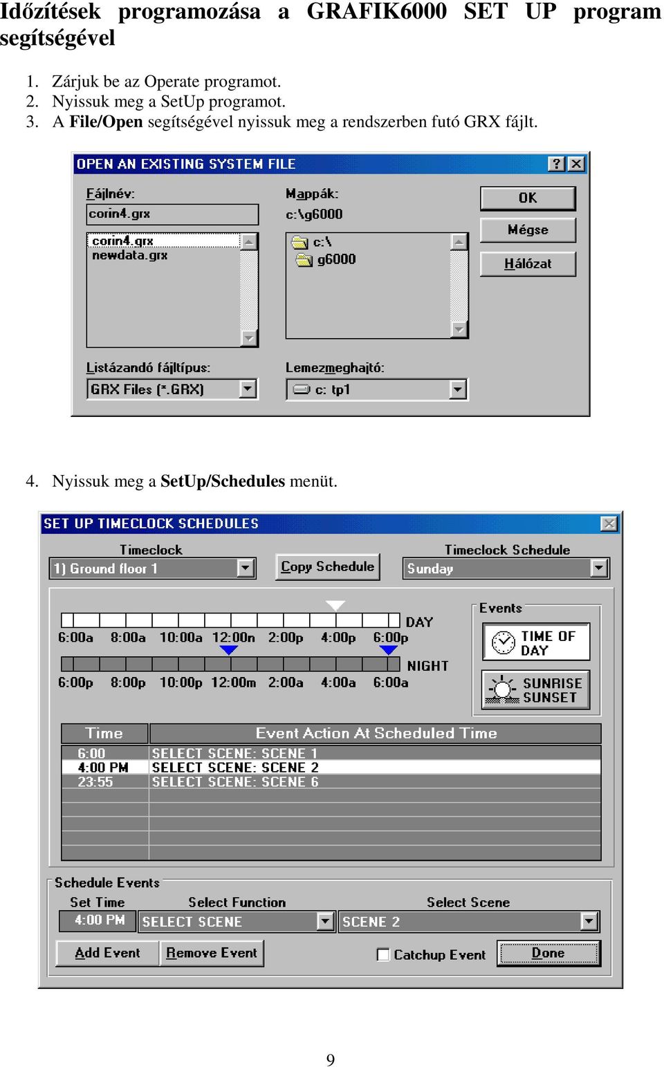 Nyissuk meg a SetUp programot. 3.