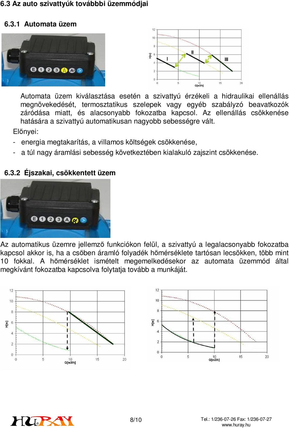 Előnyei: - energia megtakarítás, a villamos költségek csökkenése, - a túl nagy áramlási sebesség következtében kialakuló zajszint csökkenése. 6.3.