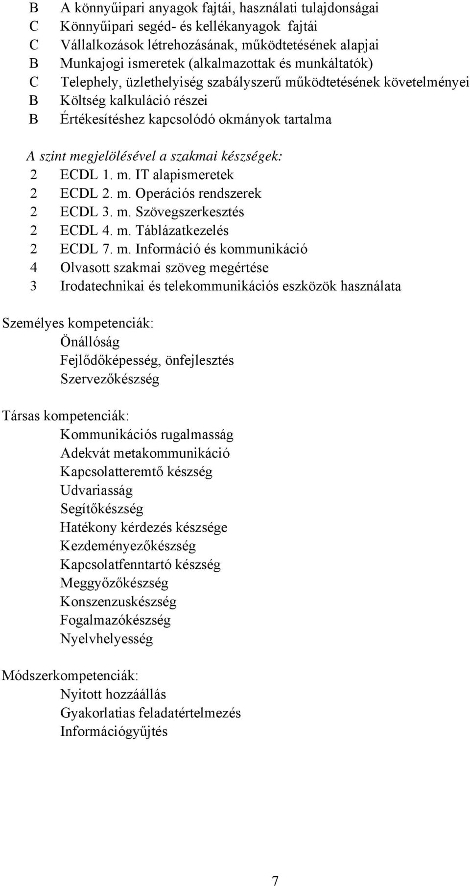 ECDL 1. m.