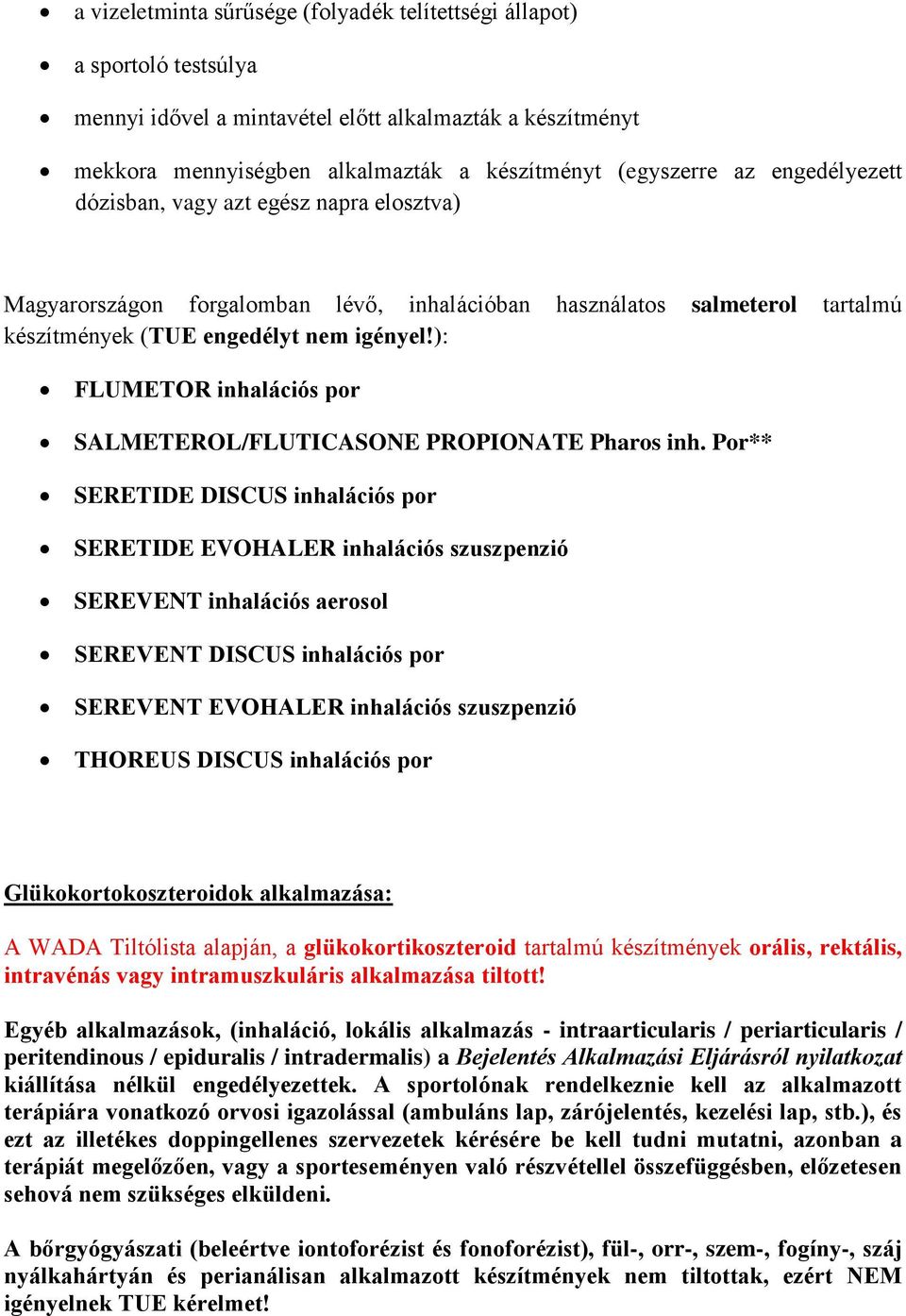 ): FLUMETOR inhalációs por SALMETEROL/FLUTICASONE PROPIONATE Pharos inh.