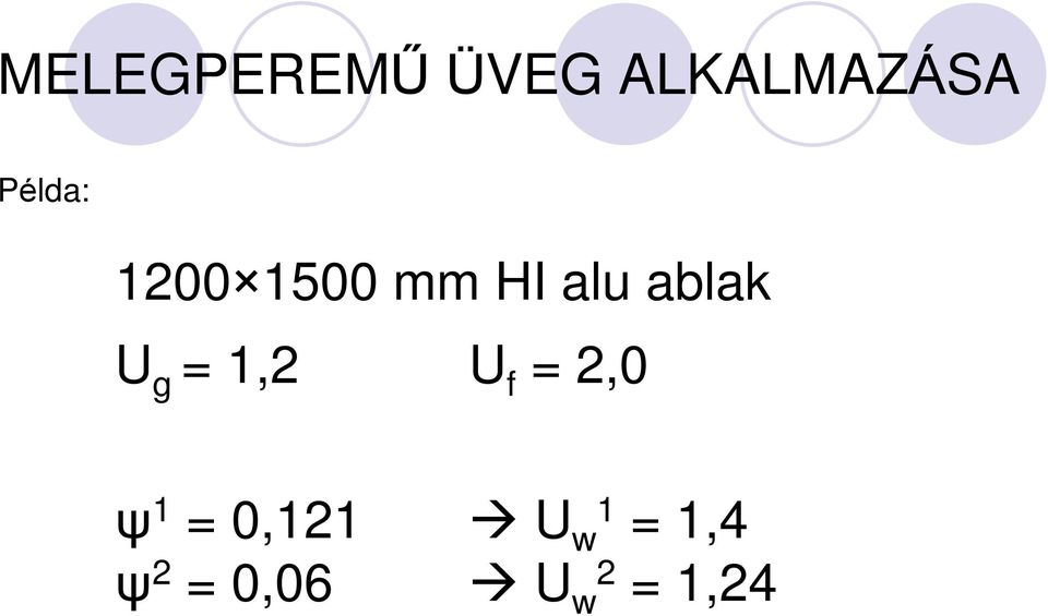 ablak U g = 1,2 U f = 2,0 ø 1 =