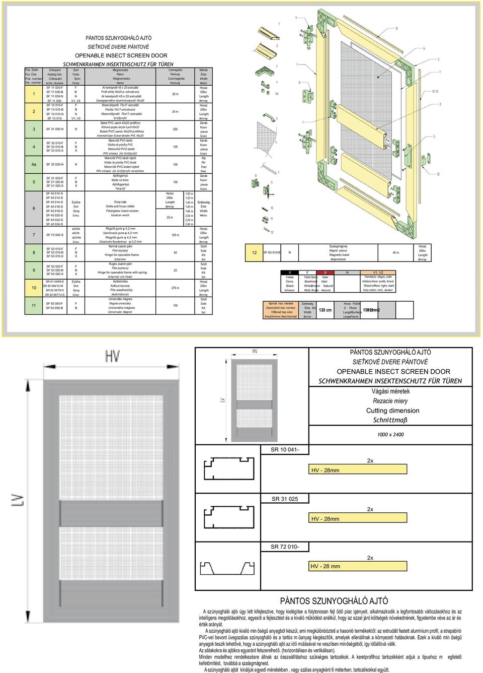 al.extrudovaný Al keretprofil 45 x 20 extrudált Stanggepreßtes Aluminiumprofil 45x20 etrag Merevítõprofil 75x17 extrudált Prieèka 75x17 extrudovaná Merevítõprofil 75x17 extrudált Griffprofil etrag