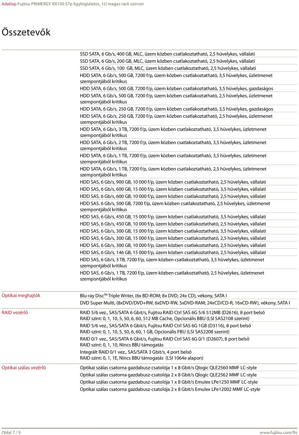 f/p, üzem közben csatlakoztatható, 3,5 hüvelykes, gazdaságos HDD SATA, 6 Gb/s, 500 GB, 7200 f/p, üzem közben csatlakoztatható, 2,5 hüvelykes, üzletmenet HDD SATA, 6 Gb/s, 250 GB, 7200 f/p, üzem