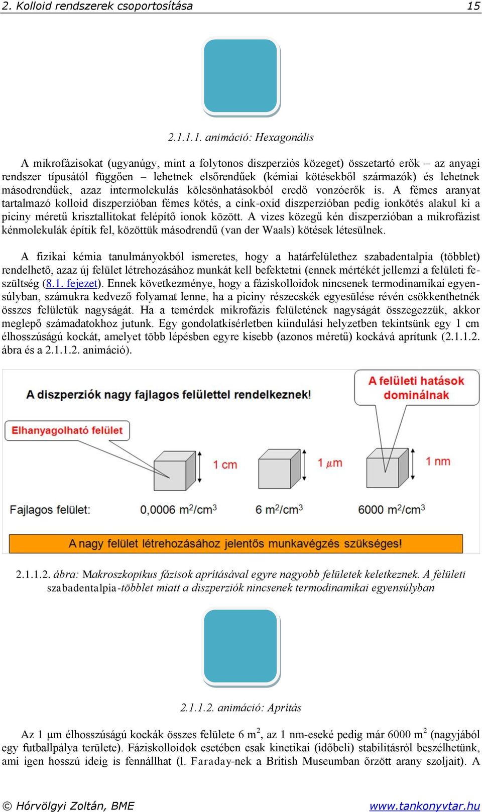 származók) és lehetnek másodrendűek, azaz intermolekulás kölcsönhatásokból eredő vonzóerők is.