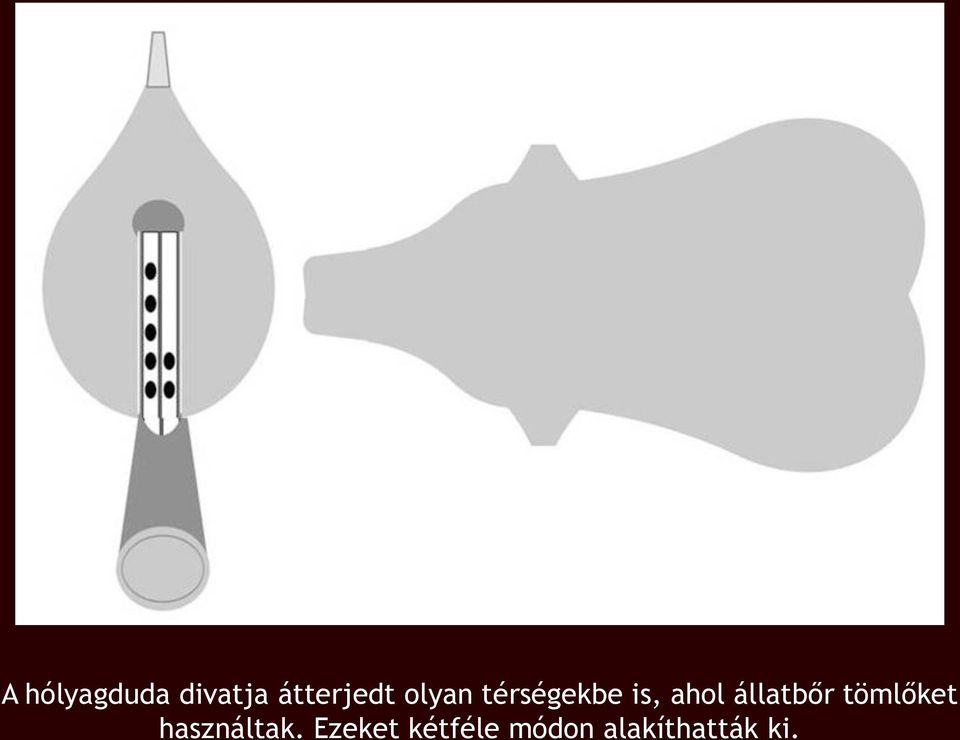 állatbőr tömlőket használtak.