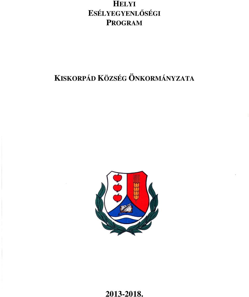 PROGRAM KISKORPÁD