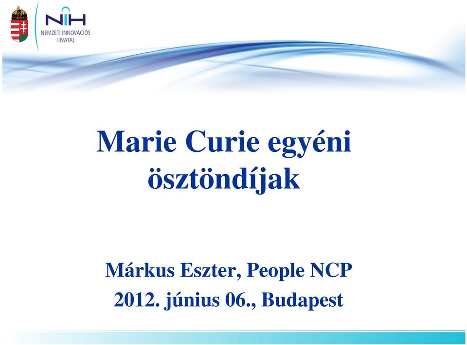 Eszter, People NCP