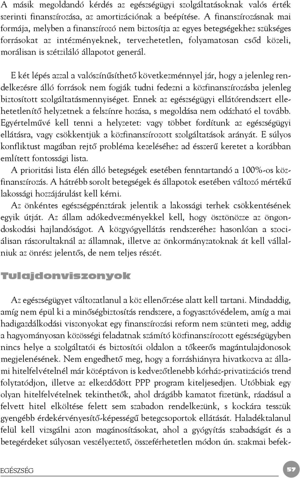 állapotot generál.