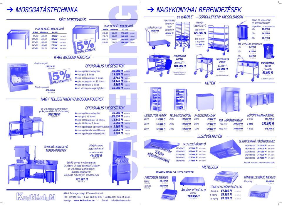 668 Ft ÁTMENÕ RENDSZERÛ MOSOGATÓGÉPEK KÉZI MOSOGATÁS EK NAGY TELJESÍTMÉNYÛ MOSOGATÓGÉPEK 50x50 cm-es kosármérettel asztalok nélkül (a képen látható összeállításban) ki- és befutó asztalokkal,