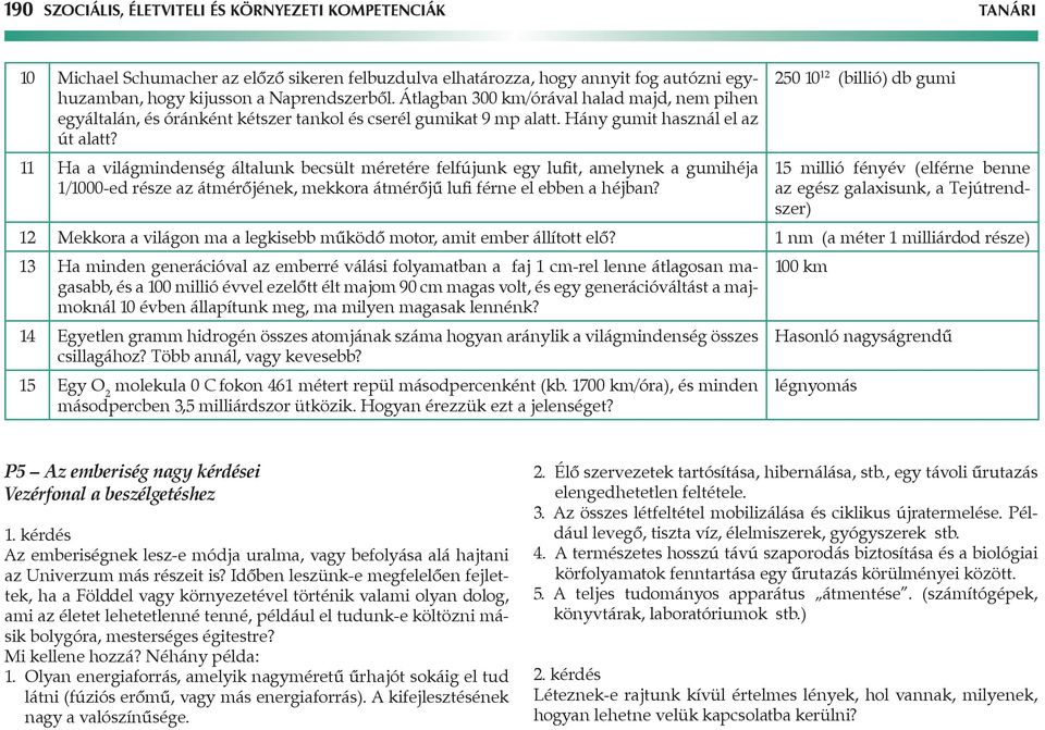 11 Ha a világmindenség általunk becsült méretére felfújunk egy lufit, amelynek a gumihéja 1/1000-ed része az átmérőjének, mekkora átmérőjű lufi férne el ebben a héjban?