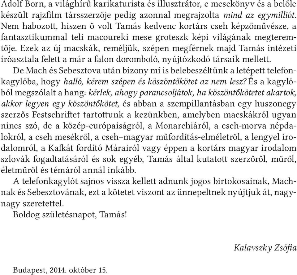 Ezek az u j macskák, reméljük, szépen megférnek majd Tamás intézeti íróasztala felett a már a falon doromboló, nyu jtózkodó társaik mellett.