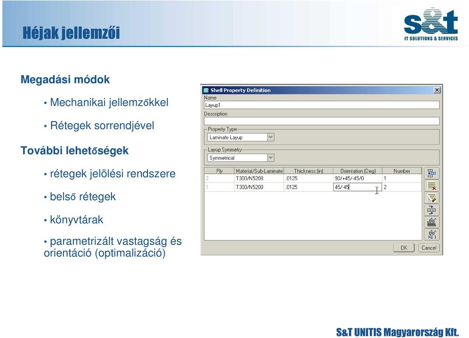 lehetőségek rétegek jelölési rendszere belső