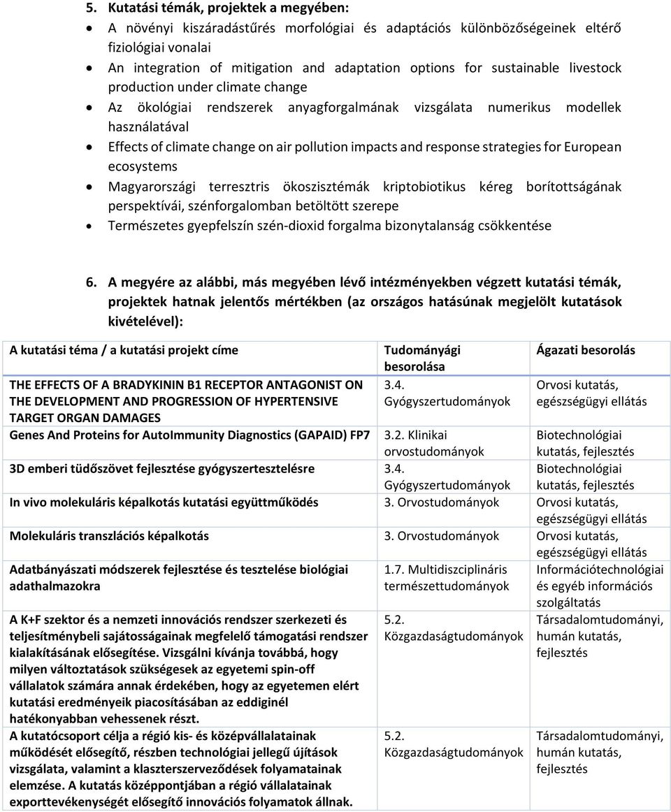 response strategies for European ecosystems Magyarországi terresztris ökoszisztémák kriptobiotikus kéreg borítottságának perspektívái, szénforgalomban betöltött szerepe Természetes gyepfelszín