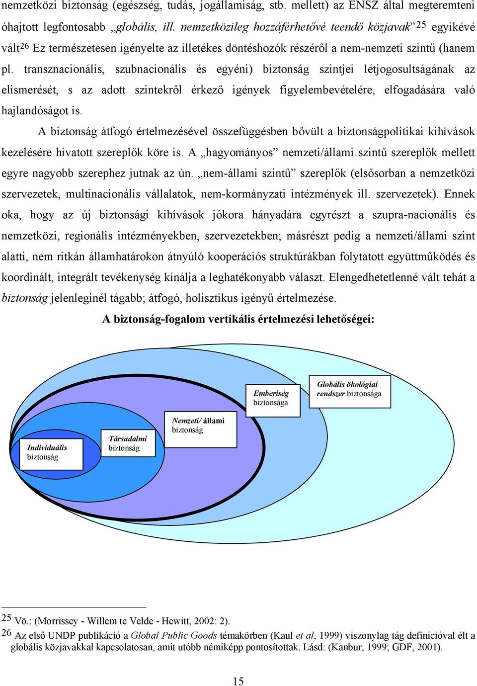 transznacionális, szubnacionális és egyéni) biztonság szintjei létjogosultságának az elismerését, s az adott szintekről érkező igények figyelembevételére, elfogadására való hajlandóságot is.