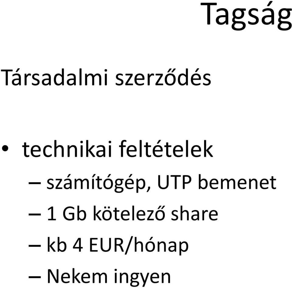 számítógép, UTP bemenet 1 Gb