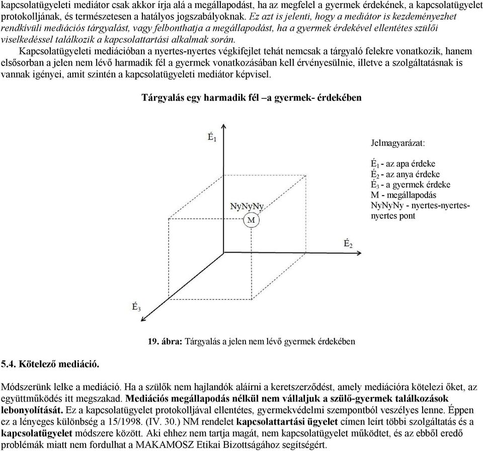 kapcsolattartási alkalmak során.