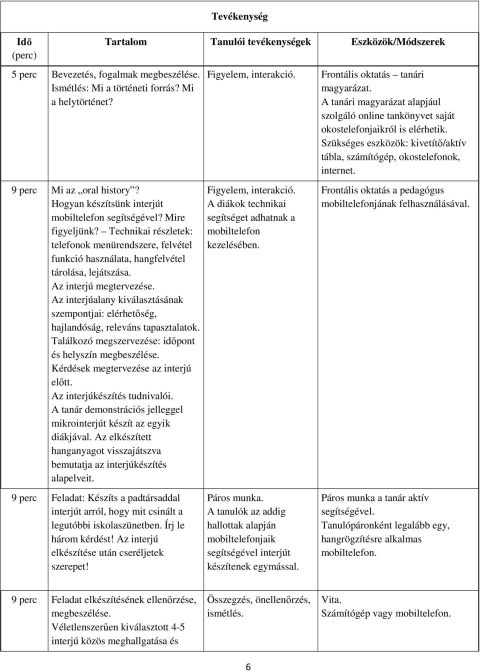 Az interjú megtervezése. Az interjúalany kiválasztásának szempontjai: elérhetőség, hajlandóság, releváns tapasztalatok. Találkozó megszervezése: időpont és helyszín megbeszélése.