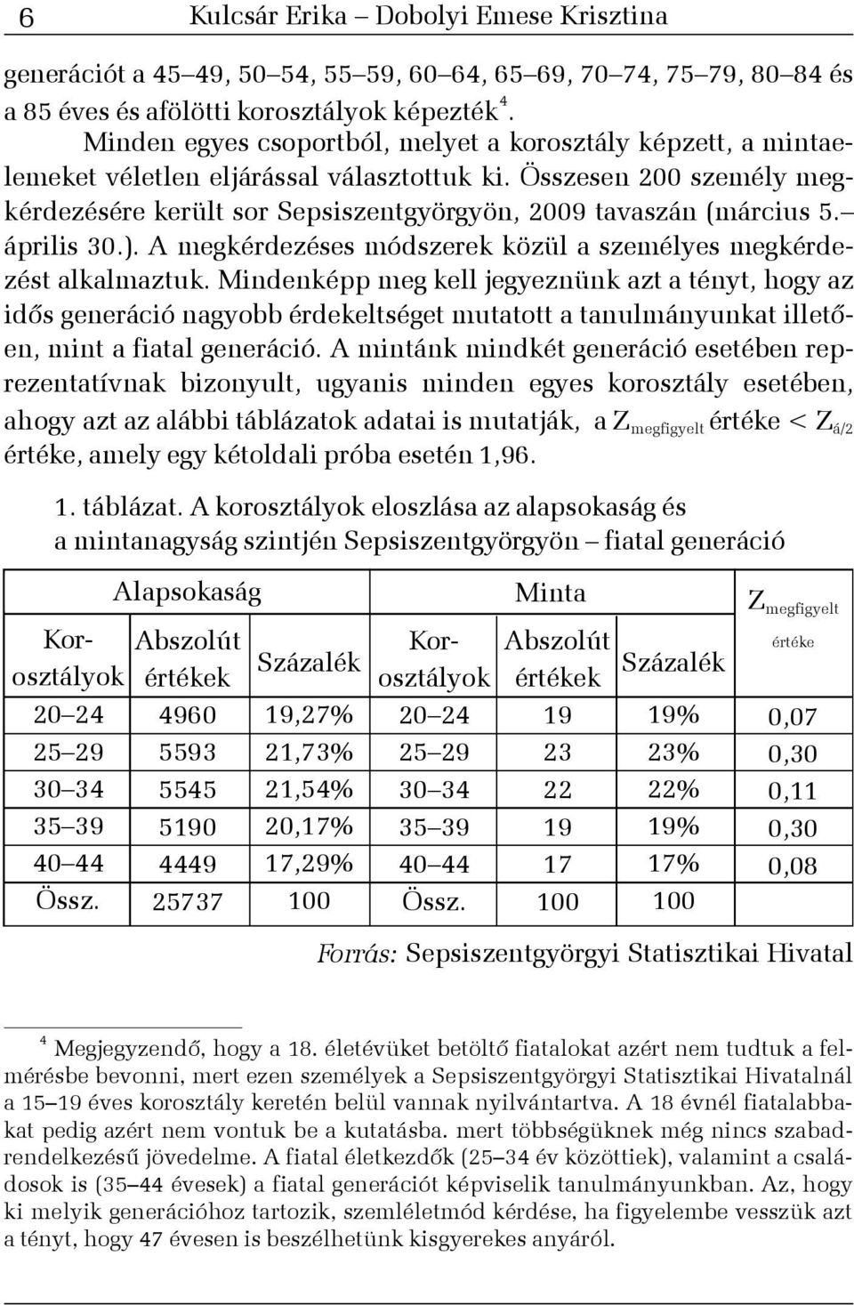 április 30.). A megkérdezéses módszerek közül a személyes megkérdezést alkalmaztuk.