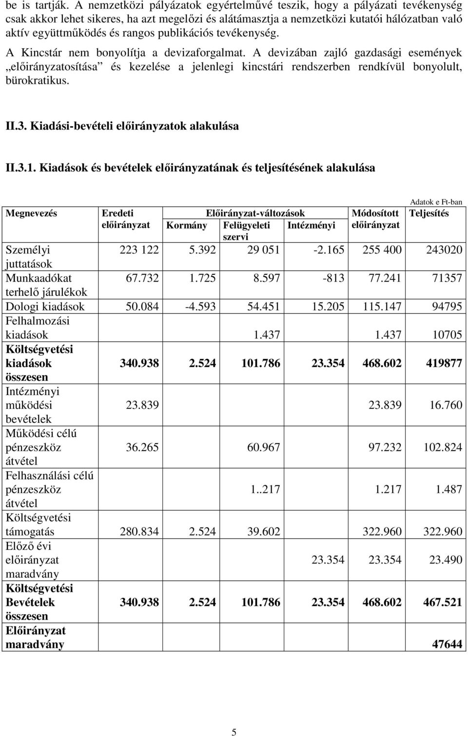 publikációs tevékenység. A Kincstár nem bonyolítja a devizaforgalmat.