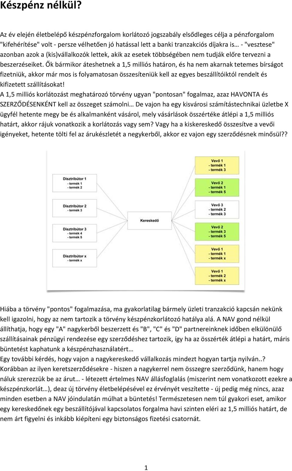 azonban azok a (kis)vállalkozók lettek, akik az esetek többségében nem tudják előre tervezni a beszerzéseiket.