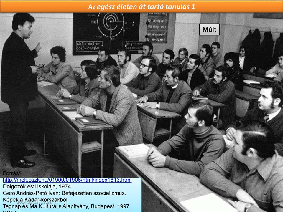 html Dolgozók esti iskolája, 1974 Gerő András-Pető Iván: