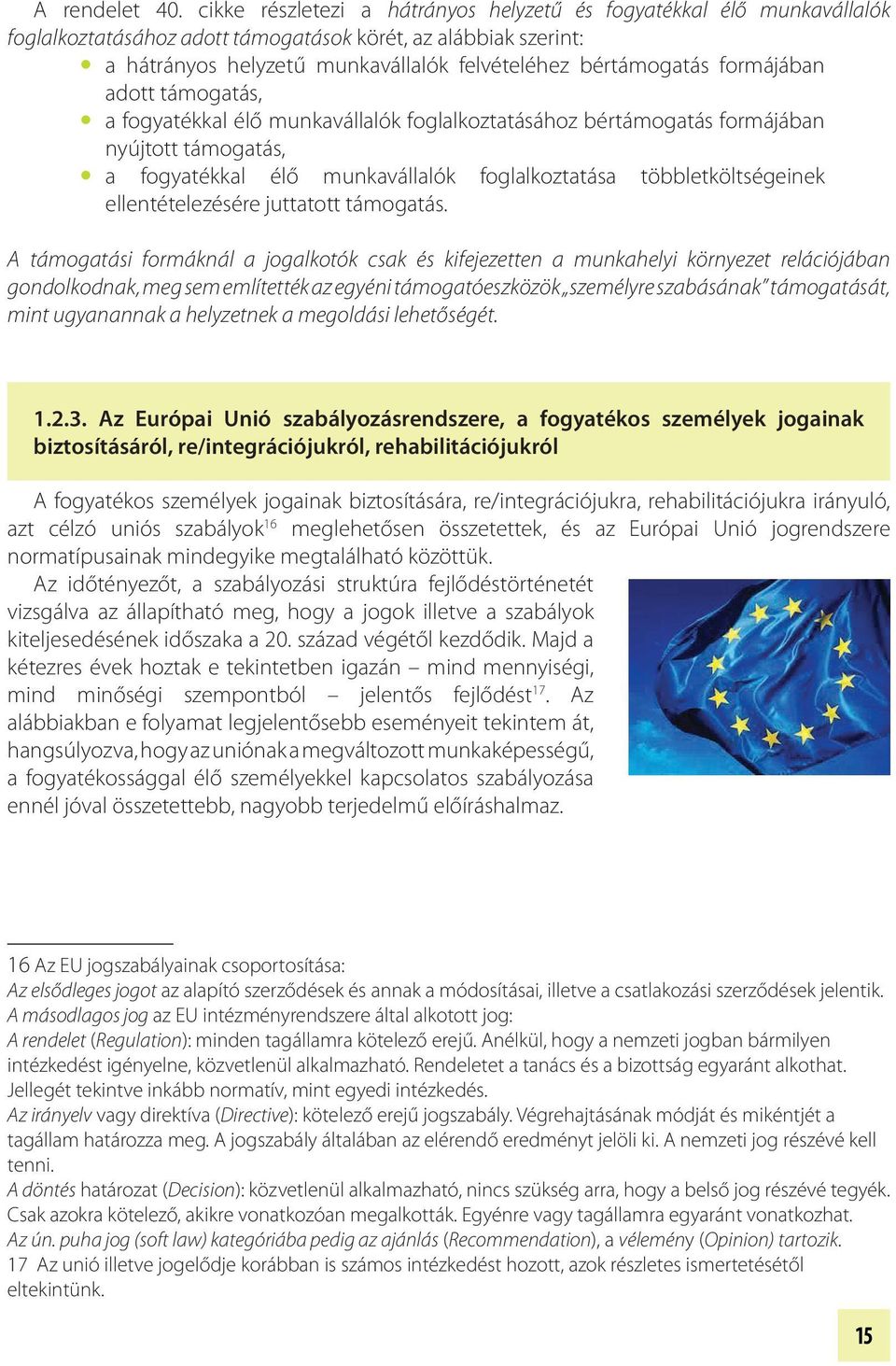 formájában adott támogatás, y a fogyatékkal élő munkavállalók foglalkoztatásához bértámogatás formájában nyújtott támogatás, y a fogyatékkal élő munkavállalók foglalkoztatása többletköltségeinek