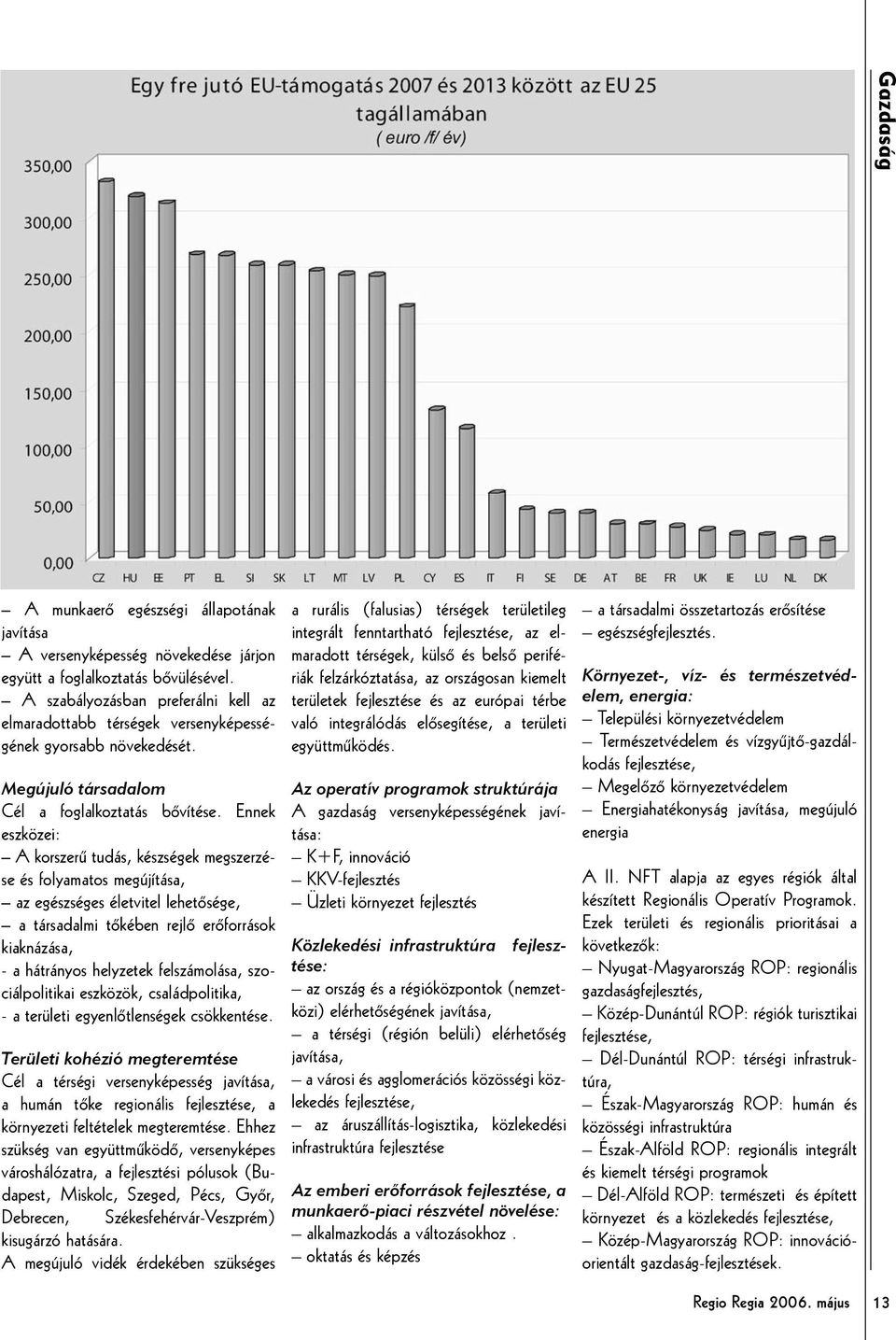 Ennek eszközei: A korszerű tudás, készségek megszerzése és folyamatos megújítása, az egészséges életvitel lehetősége, a társadalmi tőkében rejlő erőforrások kiaknázása, - a hátrányos helyzetek