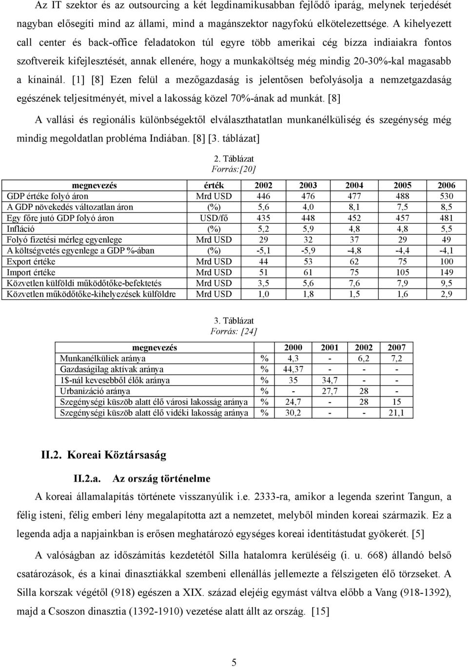 a kínainál. [1] [8] Ezen felül a mezőgazdaság is jelentősen befolyásolja a nemzetgazdaság egészének teljesítményét, mivel a lakosság közel 70%-ának ad munkát.