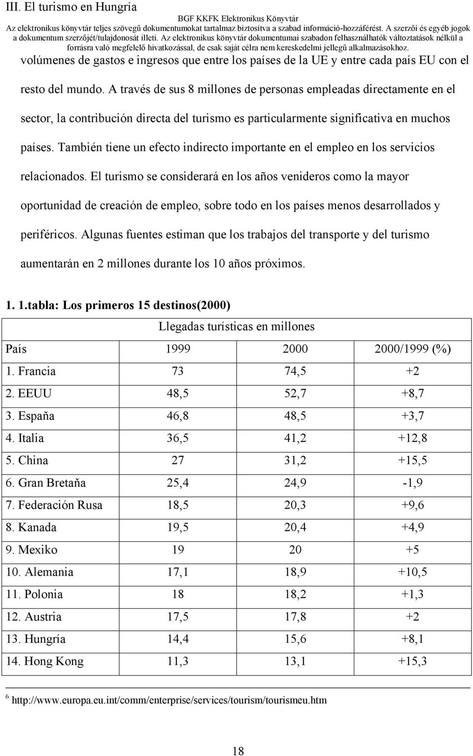 También tiene un efecto indirecto importante en el empleo en los servicios relacionados.