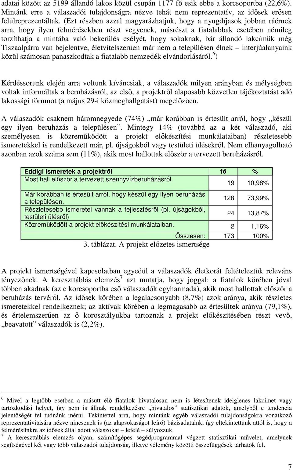 esélyét, hogy sokaknak, bár állandó lakcímük még Tiszaalpárra van bejelentve, életvitelszerően már nem a településen élnek interjúalanyaink közül számosan panaszkodtak a fiatalabb nemzedék