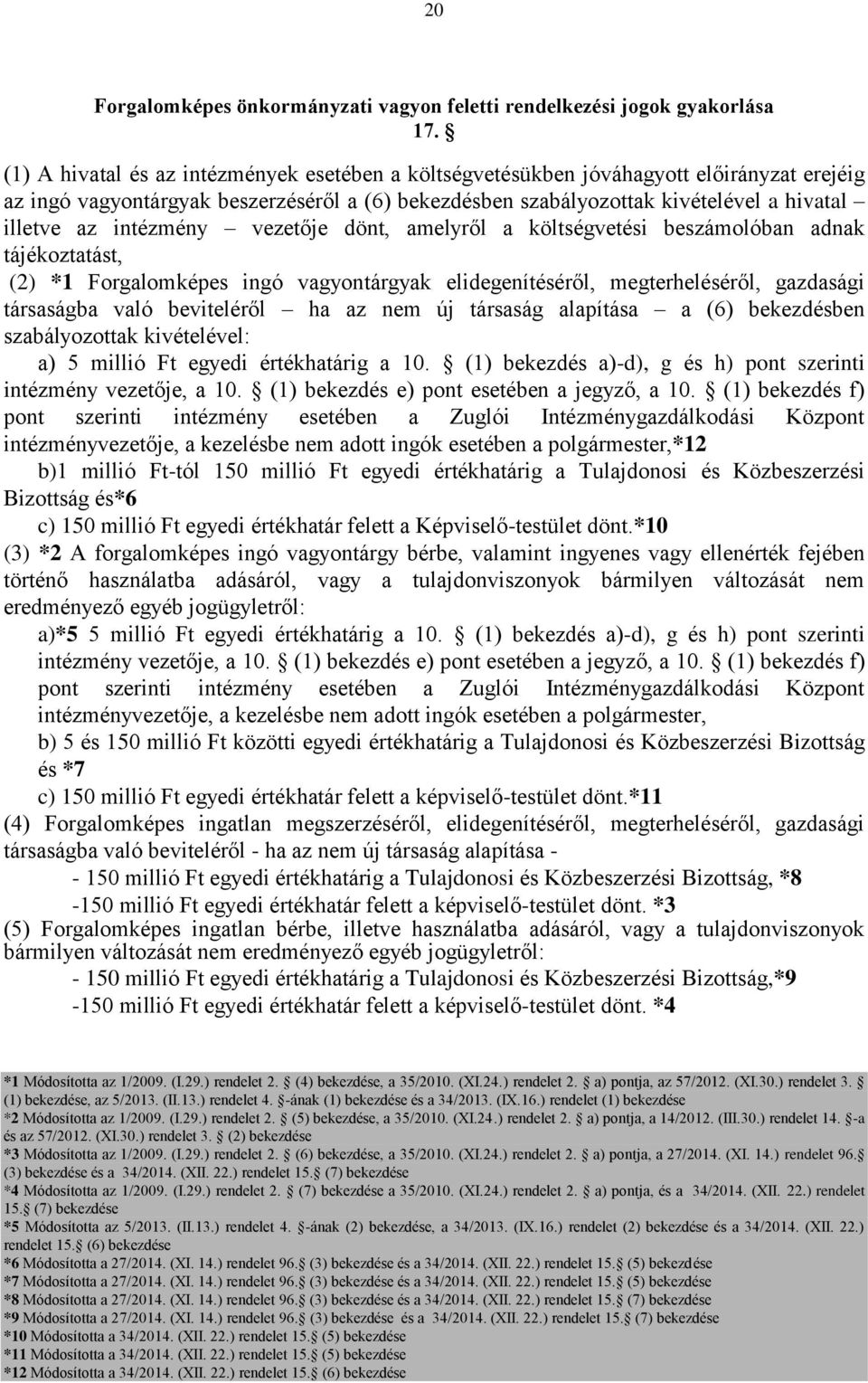 intézmény vezetője dönt, amelyről a költségvetési beszámolóban adnak tájékoztatást, (2) *1 Forgalomképes ingó vagyontárgyak elidegenítéséről, megterheléséről, gazdasági társaságba való beviteléről ha