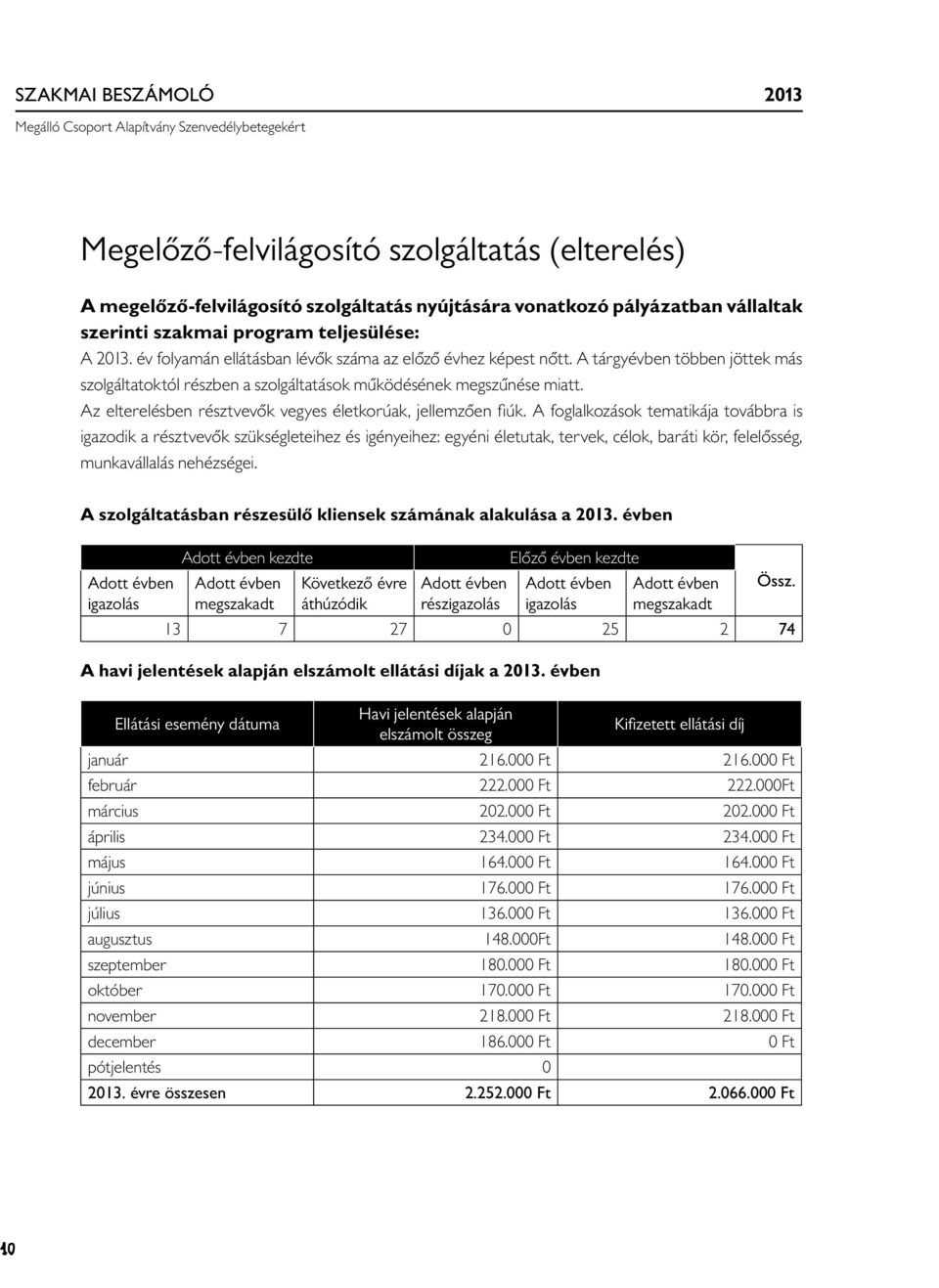 Az elterelésben résztvevők vegyes életkorúak, jellemzően fiúk.