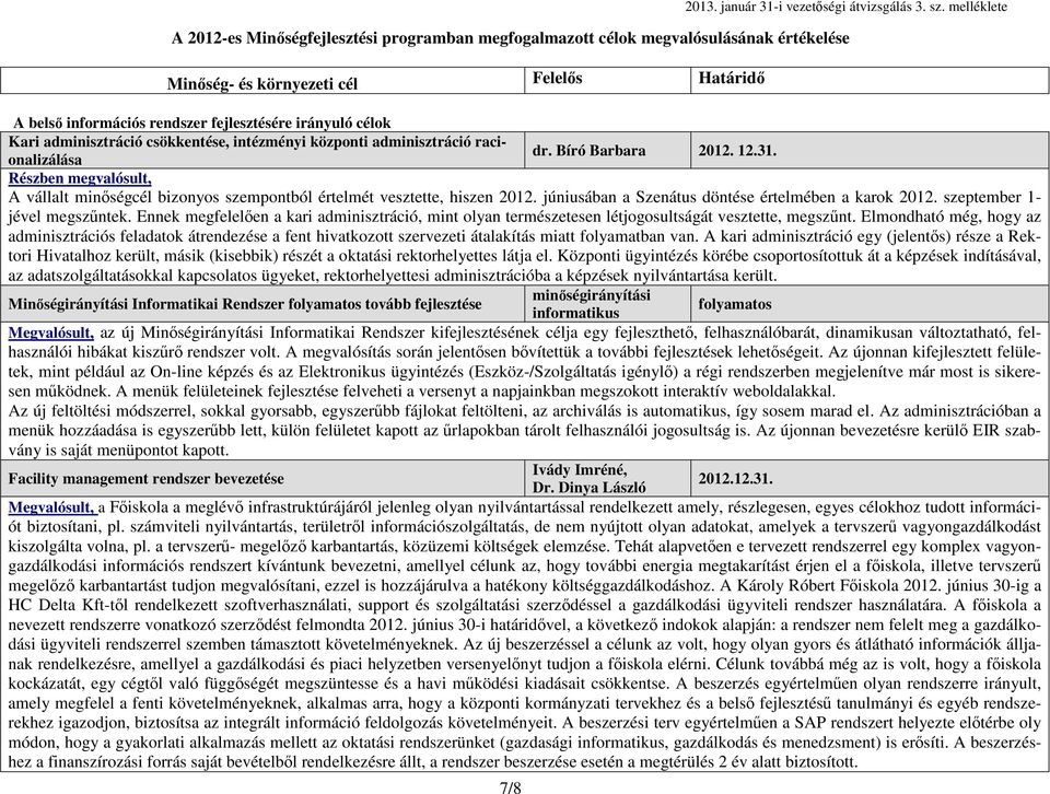 Ennek megfelelően a kari adminisztráció, mint olyan természetesen létjogosultságát vesztette, megszűnt.