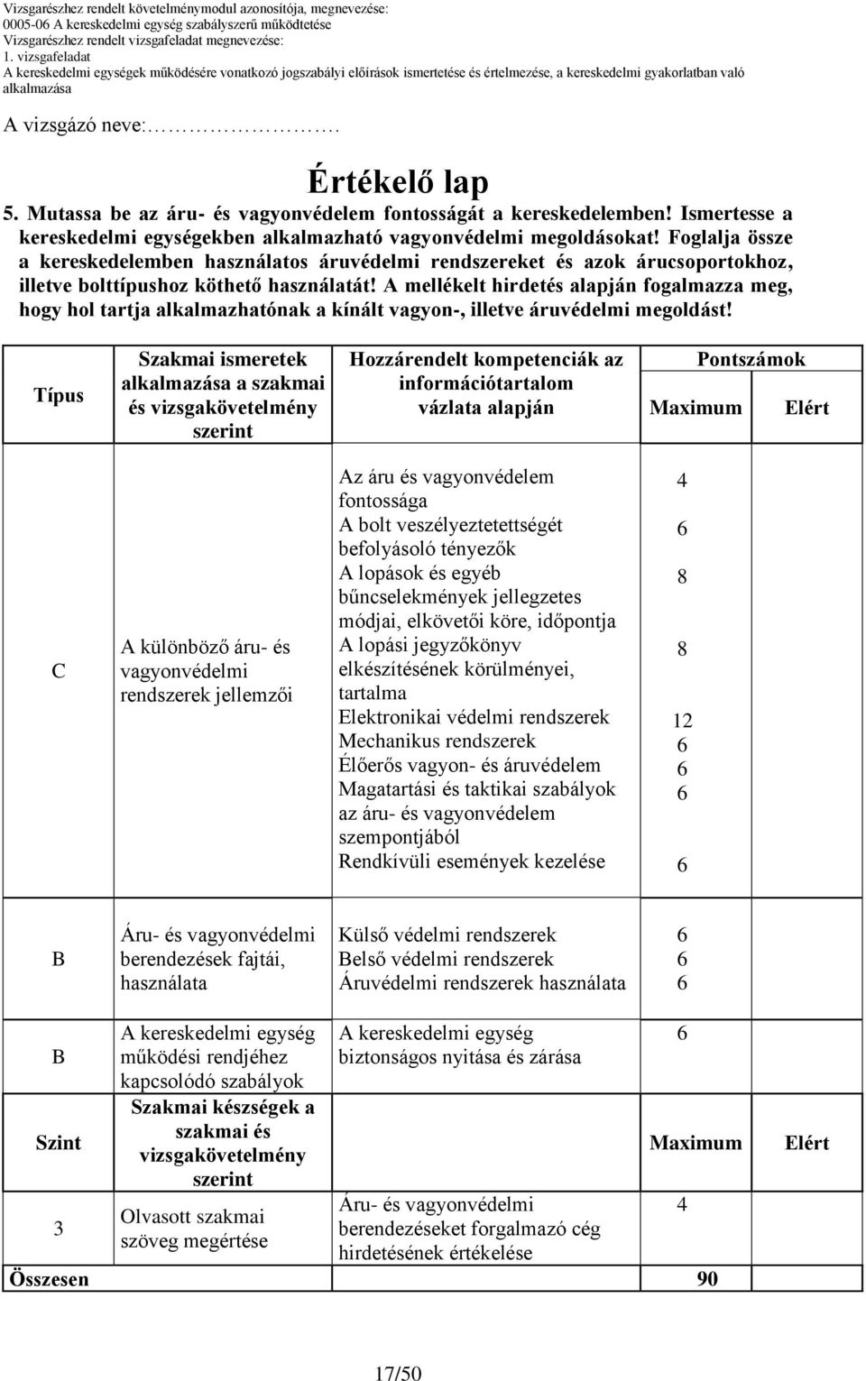 A mellékelt hirdetés alapján fogalmazza meg, hogy hol tartja alkalmazhatónak a kínált vagyon-, illetve áruvédelmi megoldást!