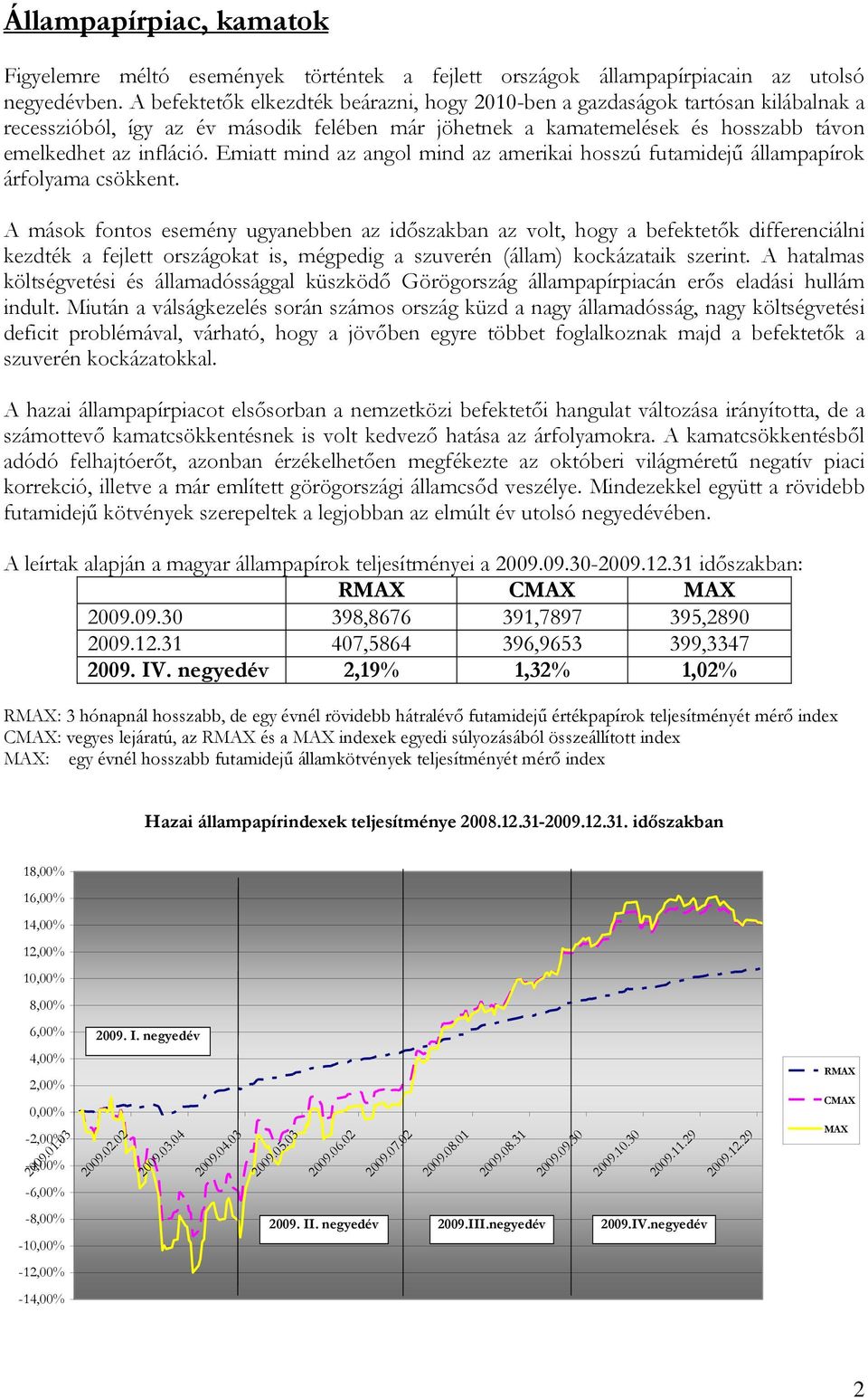 Emiatt mind az angol mind az amerikai hosszú futamidejű állampapírok árfolyama csökkent.