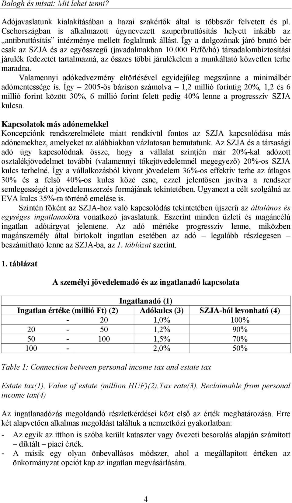 Így a dolgozónak járó bruttó bér csak az SZJA és az egyösszegű (javadalmakban 10.