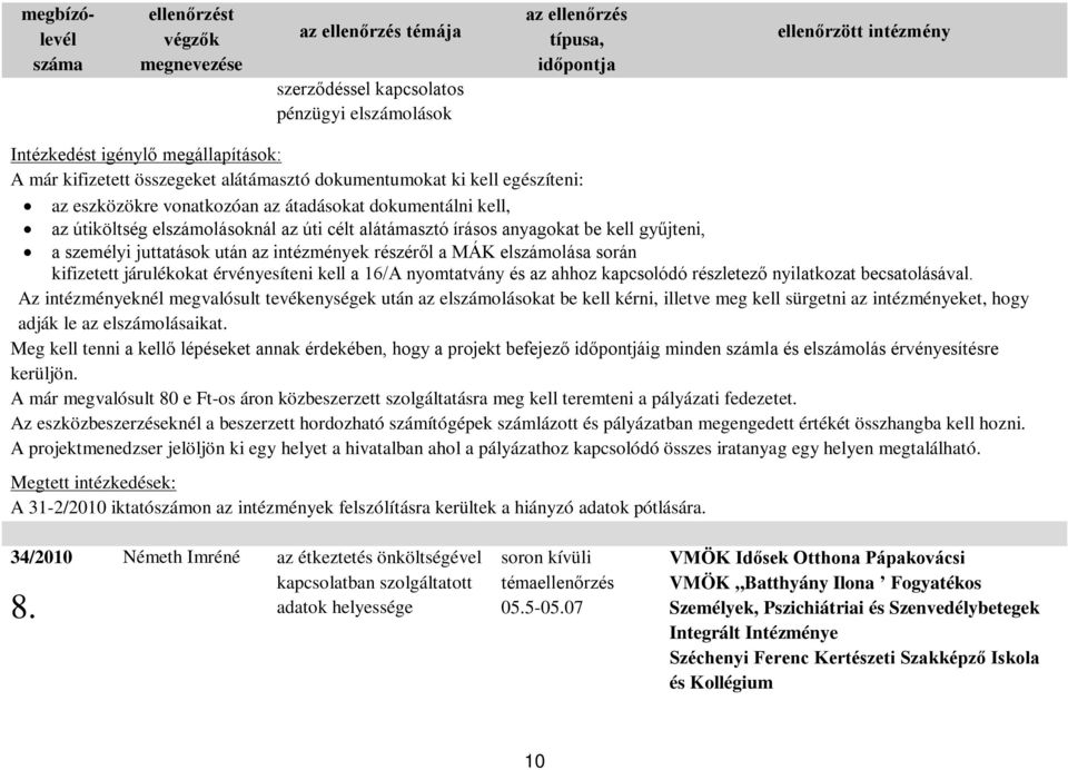 kell a 16/A nyomtatvány és az ahhoz kapcsolódó részletező nyilatkozat becsatolásával.