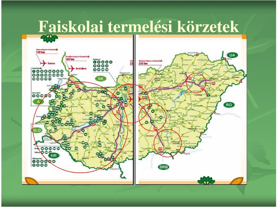 körzetek