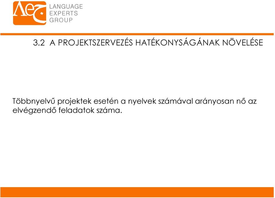 Többnyelvű projektek esetén a
