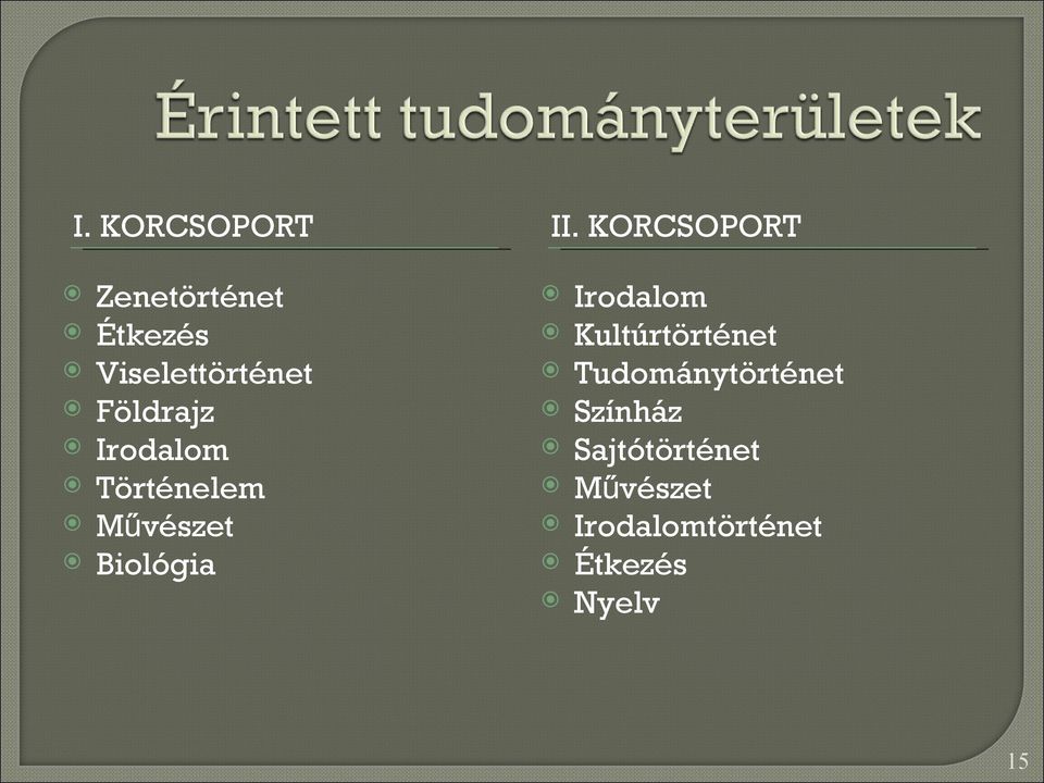 KORCSOPORT Irodalom Kultúrtörténet Tudománytörténet