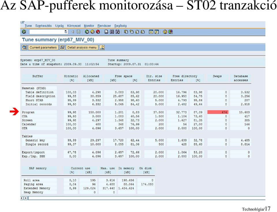 monitorozása