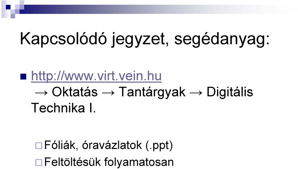 hu Oktatás Tantárgyak Digitális