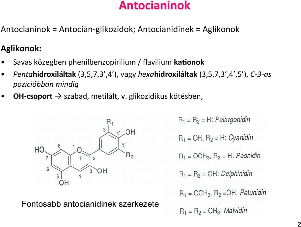 Pentahidroxiláltak (3,5,7,3,4 ), vagy hexahidroxiláltak (3,5,7,3,4,5 ), C-3-as