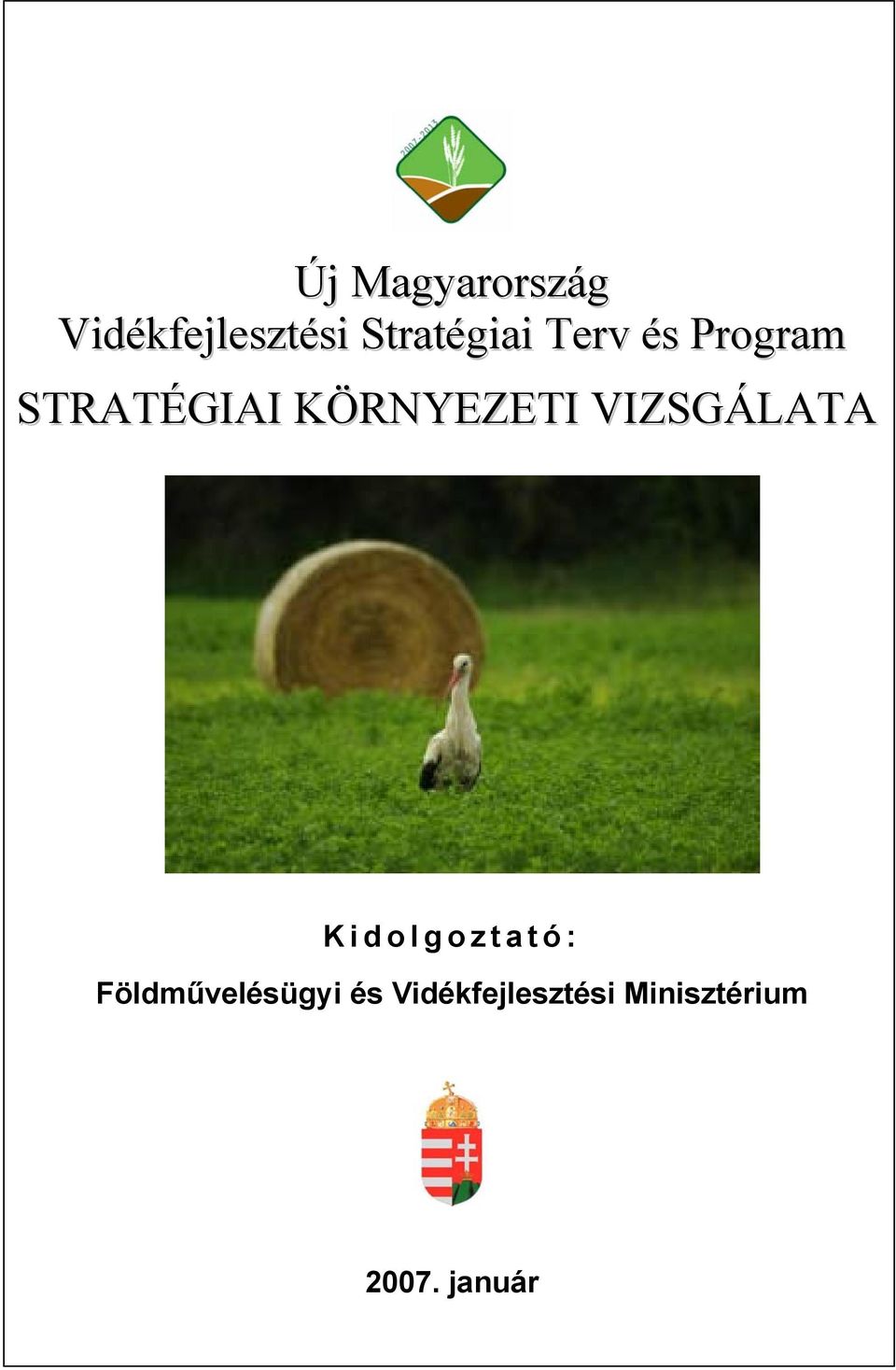 KÖRNYEZETI VIZSGÁLATA Kidolgoztató: