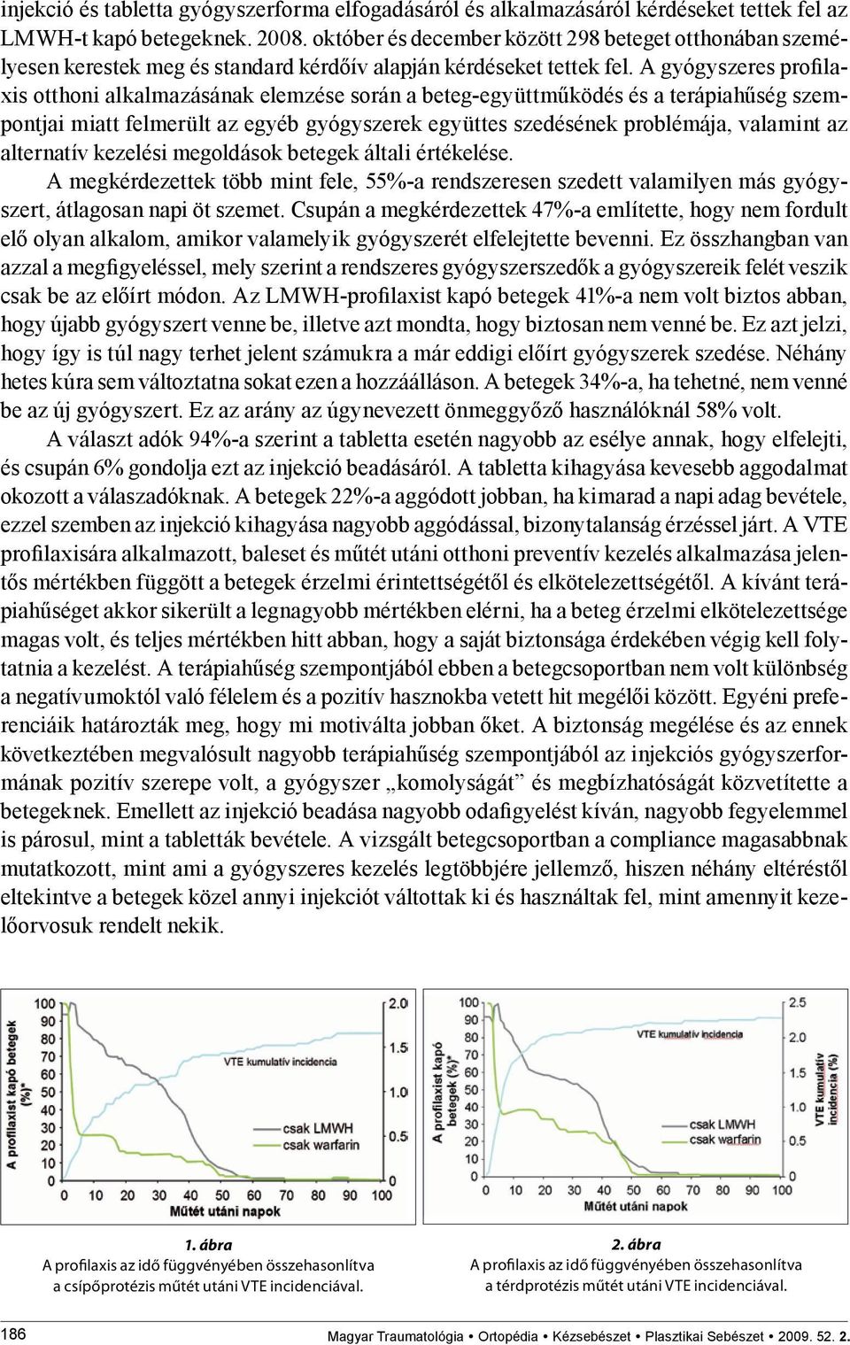 A gyógyszeres profilaxis otthoni alkalmazásának elemzése során a beteg-együttműködés és a terápiahűség szempontjai miatt felmerült az egyéb gyógyszerek együttes szedésének problémája, valamint az