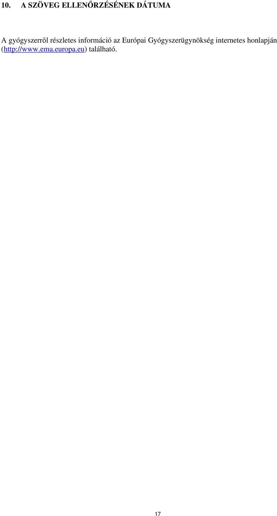 Európai Gyógyszerügynökség internetes
