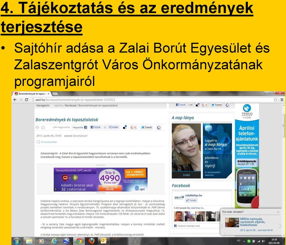 Borút Egyesület és Zalaszentgrót