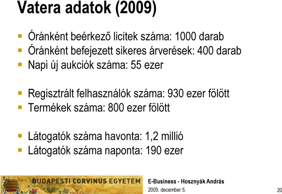 Regisztrált felhasználók száma: 930 ezer fölött Termékek száma: 800 ezer