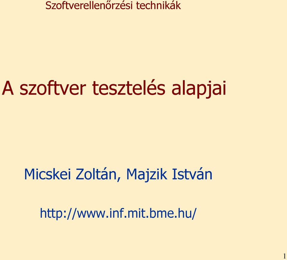 Zoltán, Majzik István
